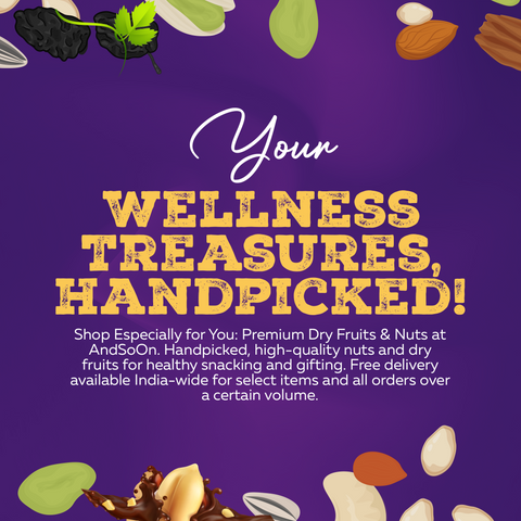 Special dry fruits nuts and Kerala healthy banana chips nikkah hamper - AndSoOn special combo offer products 