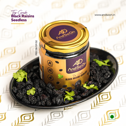 Top-Grade Black Raisins Seedless