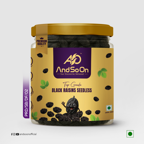 Best quality kerala special black raisins dry fruits